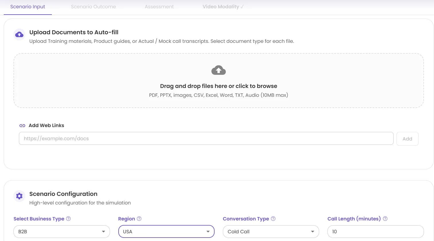 Build from existing materials