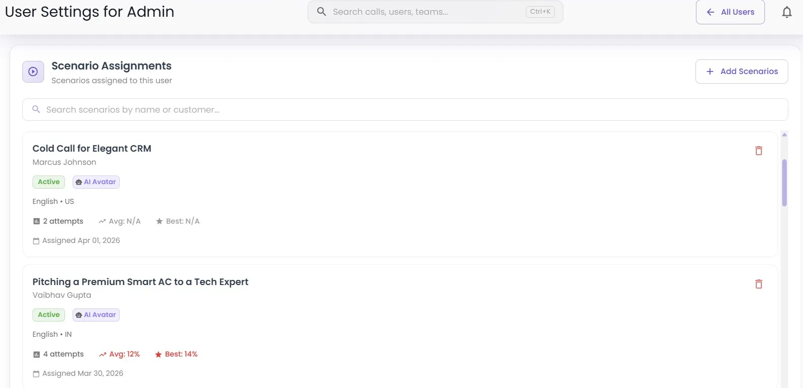 Role-based learning paths